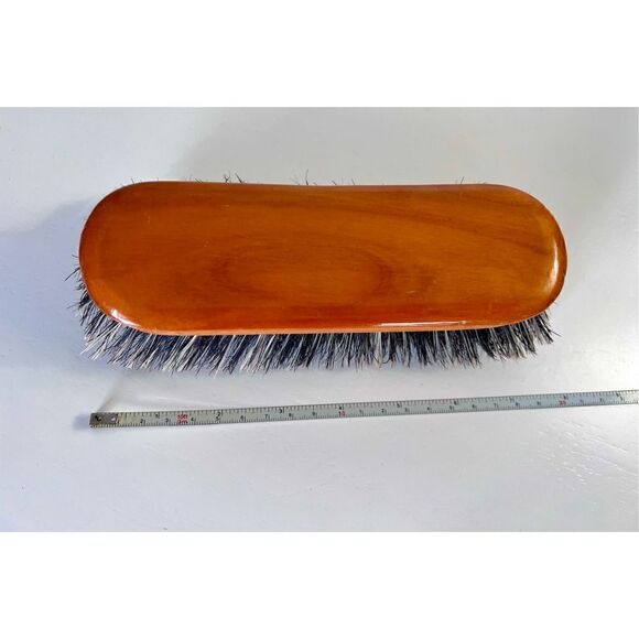 VINTAGE Wooden Vanity Brush Clothes Brush/Shoe Brush Beautiful Condition - Picture 8 of 9